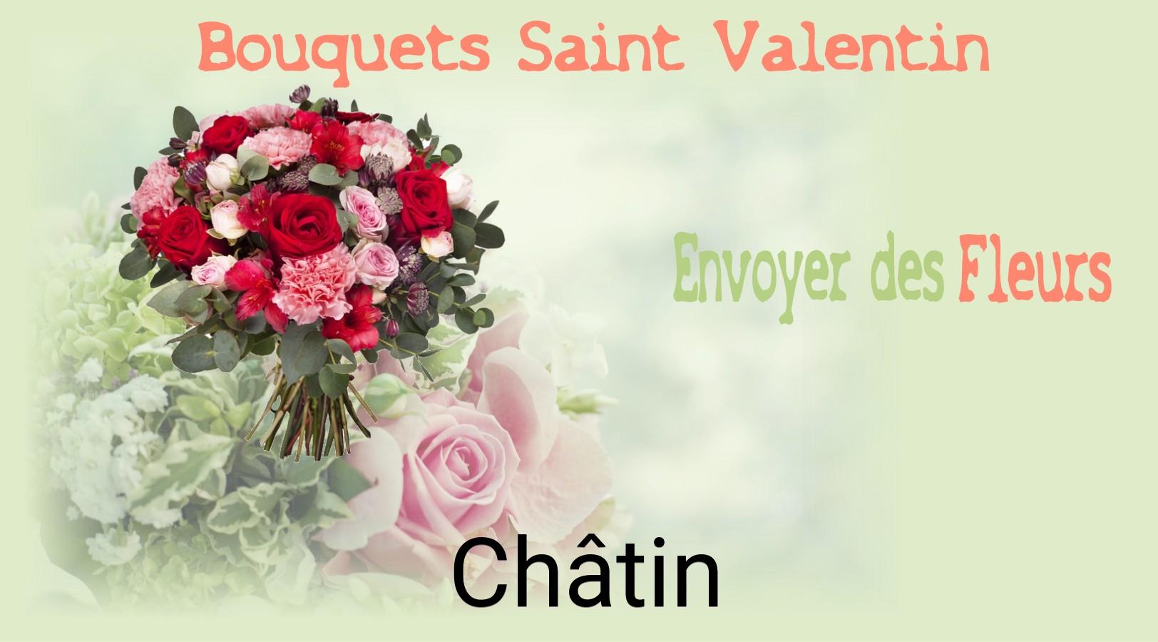 Roses de Saint-Valentin livrées à Châtin